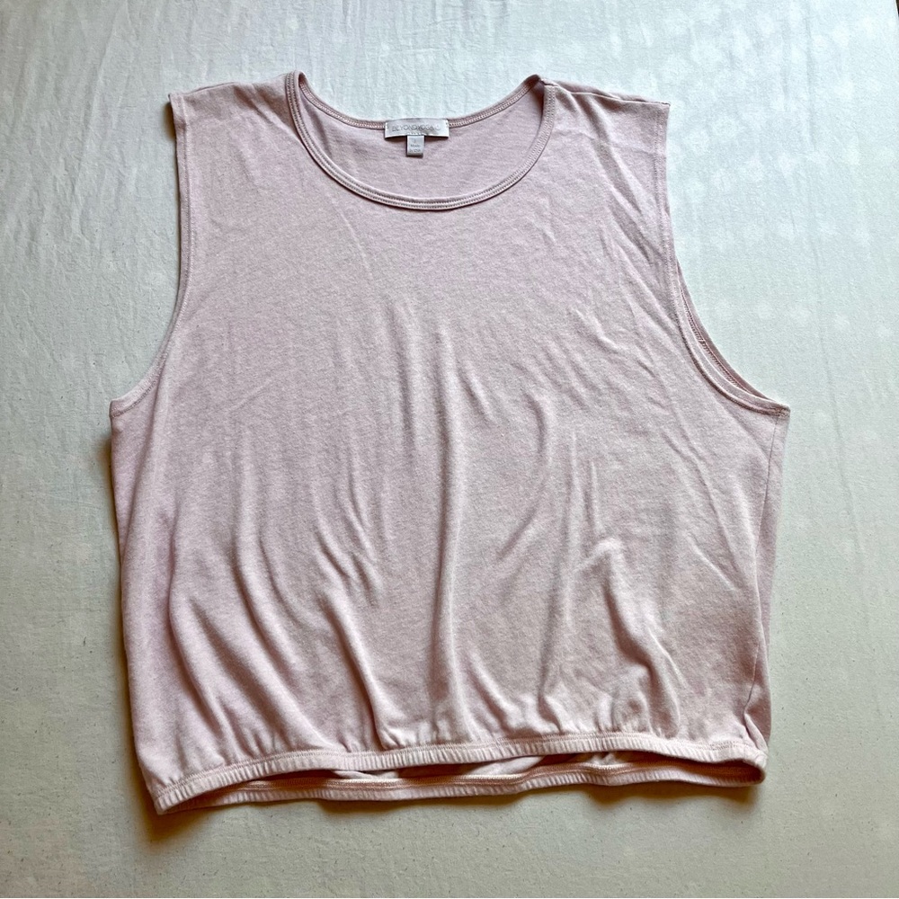 Beyond Yoga lavender pink purple knit cropped tank top